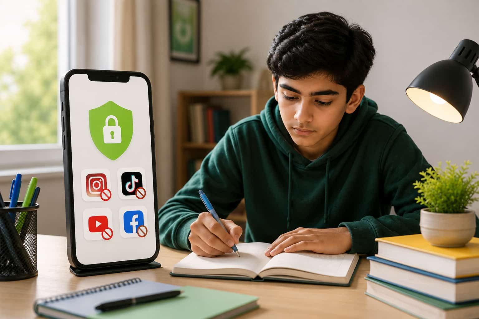 Screen Time App for Students to Avoid Social Media Distractions While Studying